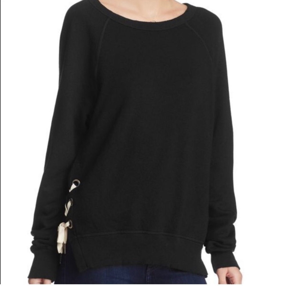 N:Philanthropy Lace up Felix Sweatshirt S - Picture 2 of 9